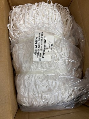 Soccer Net 4mm  HTTP Net for 8 x24' Goals with Depth Soccer SNH8244NET