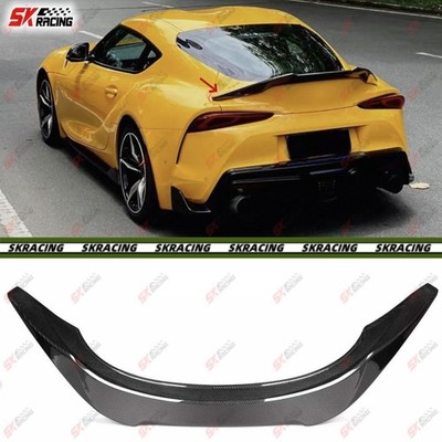Forged Carbon/Carbon Fiber Rear Spoiler Wing For Toyota Supra GR A90 A91 2020-26
