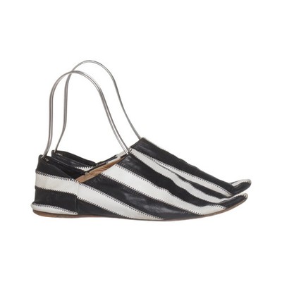 Acne Studios, Ballerinas, Größe: 38, Leder, Schwarz/Weiß, Damen #YTu