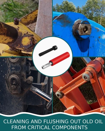 Grease Fitting Cleaning Tool, Grease Zerk Cleaning Tool for Tractors, Excavat... - Picture 7 of 7