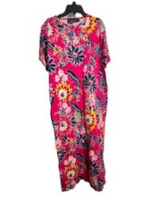 Ralph Lauren Floral Maxi Pajama Nightgown 100 Cotton Made in USA 90s Vintage