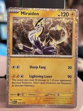 Pokemon McDonald's 2025 McDonald's Pokmon Promo Card  Miraidon Holo  Edition  Mint Condition Pokmon TCG Miraidon Holo