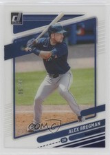 2021 Panini Chronicles Clearly Donruss Blue /50 Alex Bregman #1 o7m