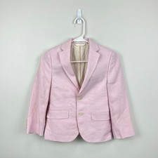 Lauren Ralph Lauren Boys Pink Linen Suit Jacket Blazer Boys 8