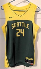 Women's Nike Seattle Storm Jewell Loyd #24 Explorer Edition WNBA Jersey S NWT