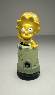 The Simpsons 3D Chess Lisa Rook Black Replacement Piece Figure