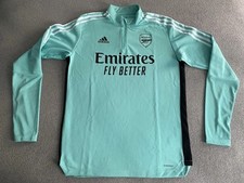 ARSENAL FC ADIDAS 2021/2022 TRAINING SWEAT TOP LARGE MEN