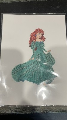 Disney Crystal Art Craft Buddy Sticker Nr. 15 Ariel