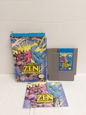 ZEN: Intergalactic Ninja - NES Nintendo 1993 Near Complete CIB