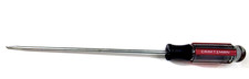 Craftsman Flathead Screwdriver 41248 C WF 3/16 Made in USA 12 inch