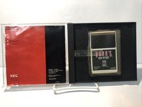 Bonk's Adventure (TurboGrafx-16, 1990) Very Clean & Authentic W/Pics!