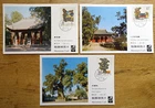 PRC 1867 - 1869 Used MC 3 T84 Yellow Emperor Maximum Card Maximum Cards