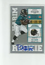 2010 Playoff Contenders #125 Deji Karim  RC Auto   E51B