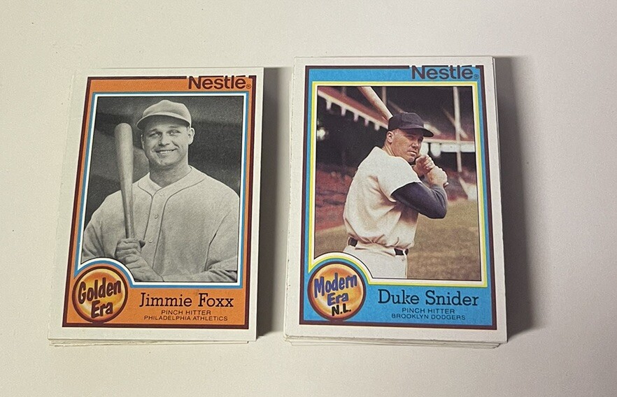 1987 Topps Nestle Singles You Pick
