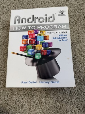 Android How to Program by Harvey Deitel and Paul Deitel (2016, Trade Paperback)