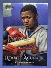 2019 Stadium Club Chrome #SCC53 Ronald Acuña Jr. Atlanta Braves