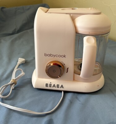 BEABA Baby cook Solo 4 in 1 Baby Steam Cook Blender Pink Food Maker Processor
