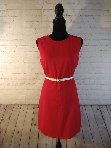 Abito tubino donna CALVIN KLEIN rosso usato in ottime condizioni - TAGLIA 10 - Foto 2 di 13
