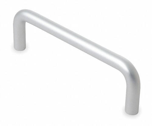 (10) New Threaded-Hole Round Pull Handle Anodized Aluminum dull, 4