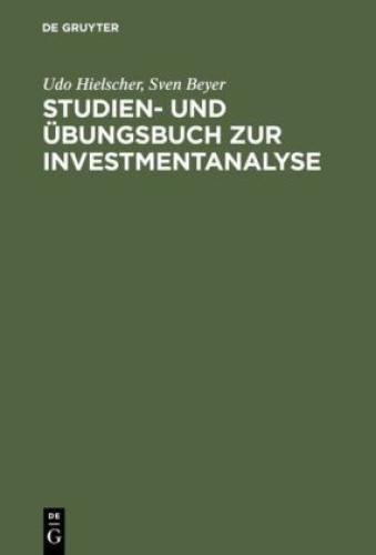 Thumbnail - Studien- Und Übungsbuch Zur Investmentanalyse 1042