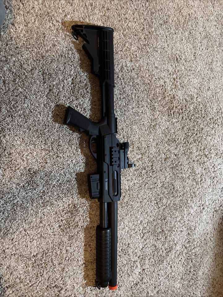 Voodoo Shotgun Airsoft Gun. (included With A Laser Sight) | eBay
