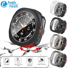 For Samsung Galaxy Watch Ultra 47mm Hard PC Case Screen Protector Full Coverage