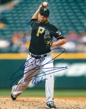Signed 8x10 JEANMAR GOMEZ PITTSBURGH PIRATES photo- COA 