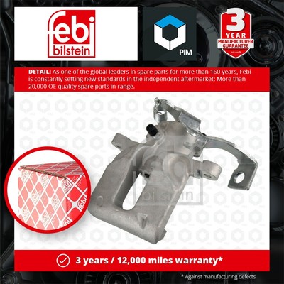 Brake Caliper fits TOYOTA COROLLA E15 1.33 Rear Left 08 to 14 1NR-FE 4785002100