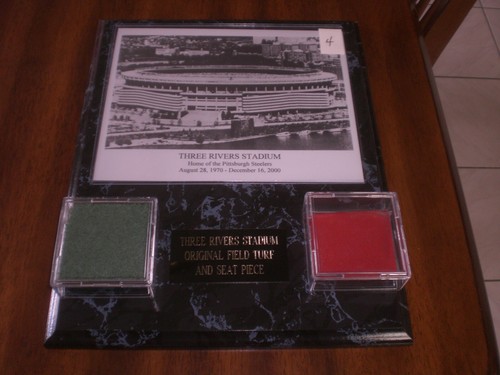 PITTSBURGH PIRATAS o STEELERS TRES RÍOS CÉSPED Y PLACA DE ASIENTO ROJA - TU ELECCIÓN - Imagen 4 de 14
