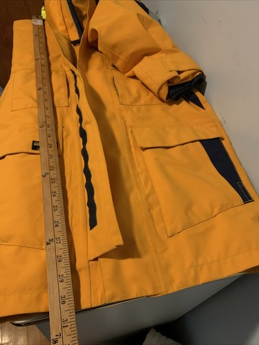 Henri Lloyd Gore-Tex Ocean Tech Offshore Sailing Jacket Waterproof- XS Yellow - Picture 14 of 16