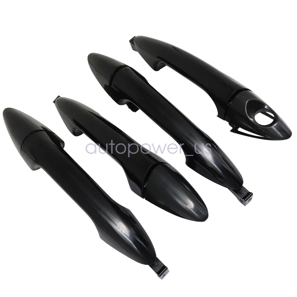 4X Manija de puerta exterior delantera trasera izquierda derecha para Hyundai Accent 2012-2017 Foto 2 de 4