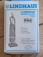 Genuine Lindhaus PH4 for HealthCare Pro HEPA Vacuum 10 Bags Plus 2 Filters