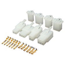 Motorcycle Electrical Wire Connectors Terminal 2.8mm 2/3/4/6 Pin Way Boxed