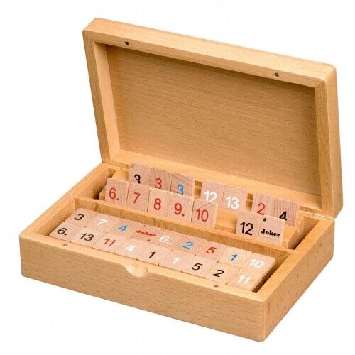 Rummy - Estuche de Madera - Completo de Haya - Pequeño - Imagen 6 de 6