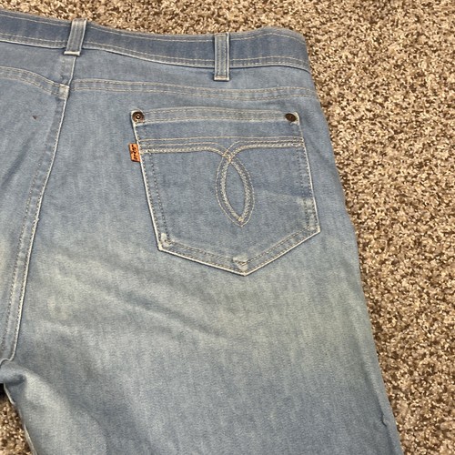 Vintage Levis Orange Tab Skosh More Room Denim Jeans 36x32 (35x31) USA - Picture 18 of 19