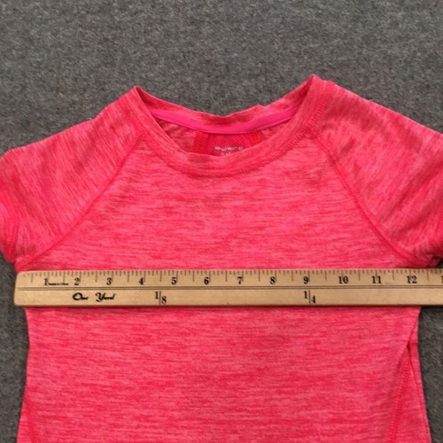 Layer 8 Girls Sz S Activewear Pink Short Sleeve Shirt - Picture 4 of 7