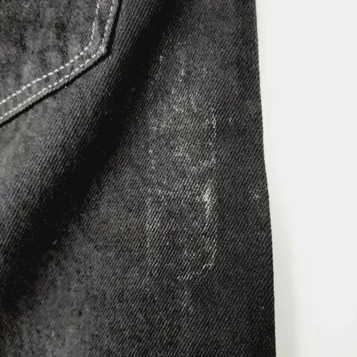 "LEVI'S" SCHWARZE 501 JEANSHOSE MIT KNÖPFEN 100% BAUMWOLLE GR: 32/30 NEU OHNE ETIKETT - Bild 7 von 9