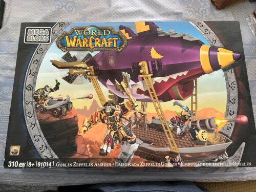 Mega Bloks World of Warcraft Goblin Zeppelin Hinterhalt 91014 NEU! - Bild 1 von 3