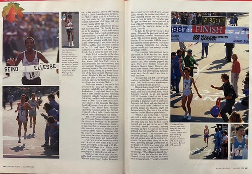 1988 Runner’s World January Marathon Issue, 2 Nike ads - Picture 14 of 24