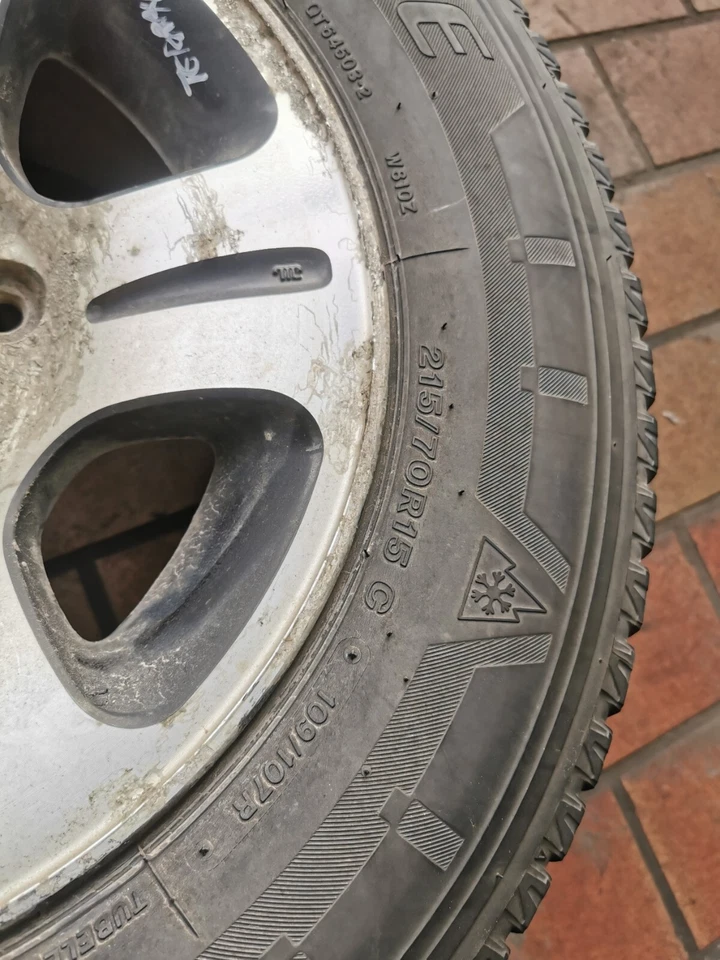 Original Nissan Terrano II R20 Ersatzrad Reserverad Notrad 215/70R15 C - Bild 2 von 4