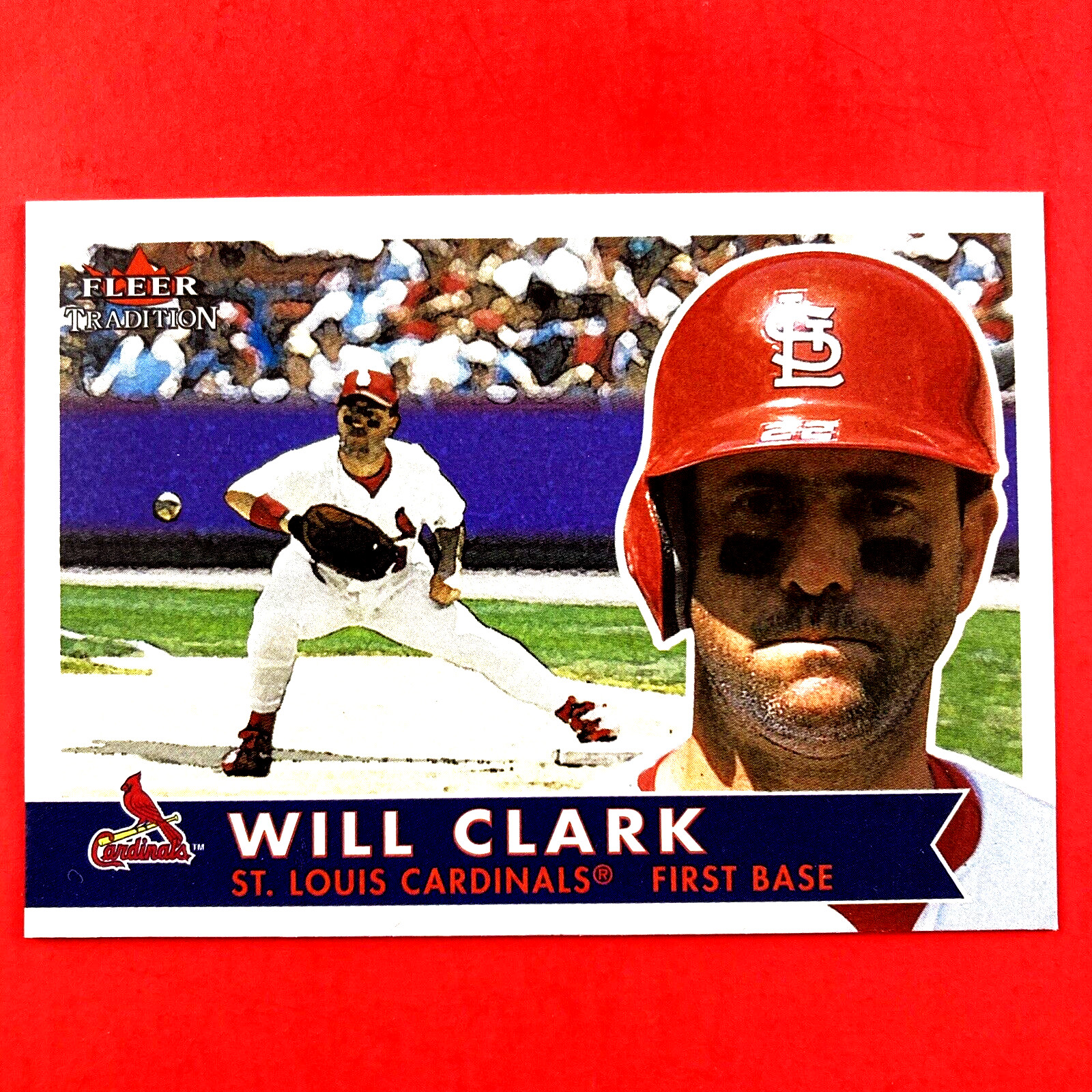 Will Clark 2001 Fleer Tradition Card #342 MLB St. Louis Cardinals