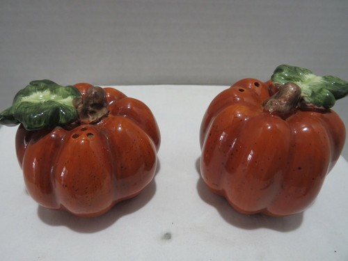 THANKSGIVING KÜRBIS SALZ UND PFEFFERSTREUER SET - Bild 2 von 4