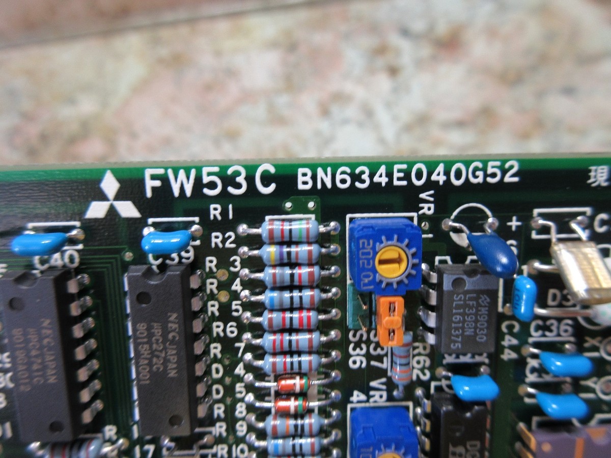 MITSUBISHI FX-1 CIRCUIT BOARD FW53C BN634E040G52 CNC FW53 C MITSUBISHI FX-1 CIRCUIT BOARD FW53C BN634E040G52 CNC FW53 C