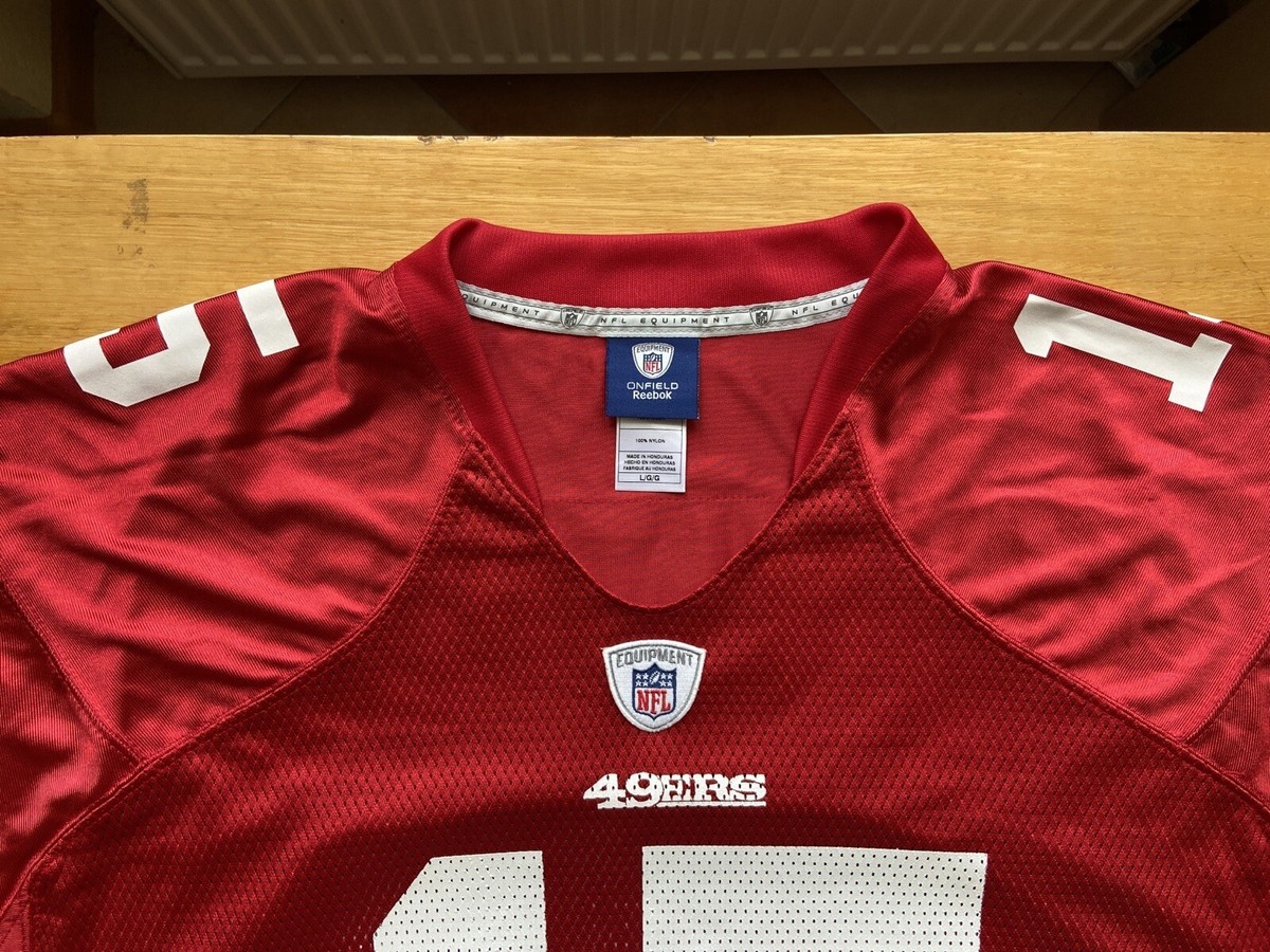 SAN FRANCISCO 49ERS NFL SHIRT JERSEY REEBOK sz L | eBay SAN FRANCISCO 49ERS NFL SHIRT JERSEY REEBOK sz L | eBay