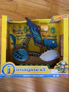 imaginext serpent pirate ship