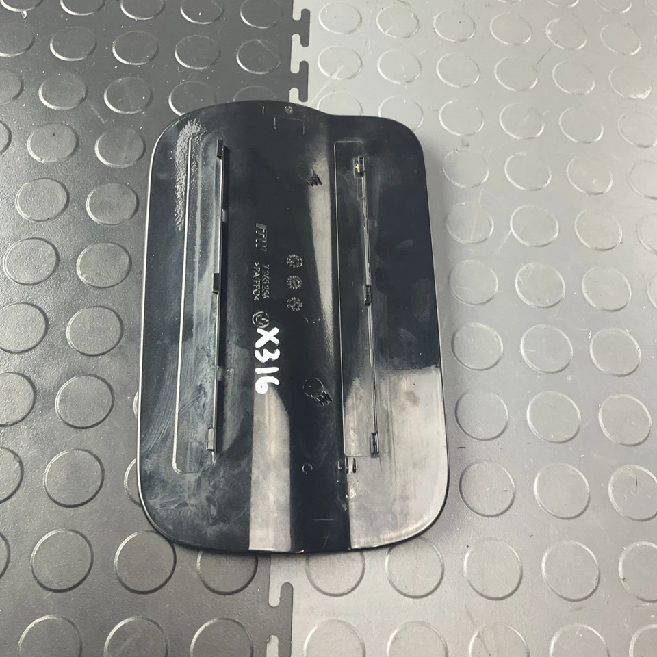 BMW X3 F25 2011-2017 tapa puerta tanque de combustible negro OEM Foto 4 de 4