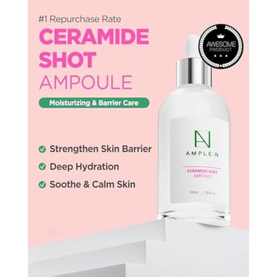 CORÉANA AMPLE:N Ceramide Shot Ampulle 3,38 fl. oz. (100ml) - sehr