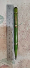 Wahl Eversharp Jade Green, Gold Trim Pencil USA Made