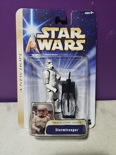 2004 Star Wars STORMTROOPER DEATH STAR CHASE A New Hope Action Figure NEW - Picture 1 of 2