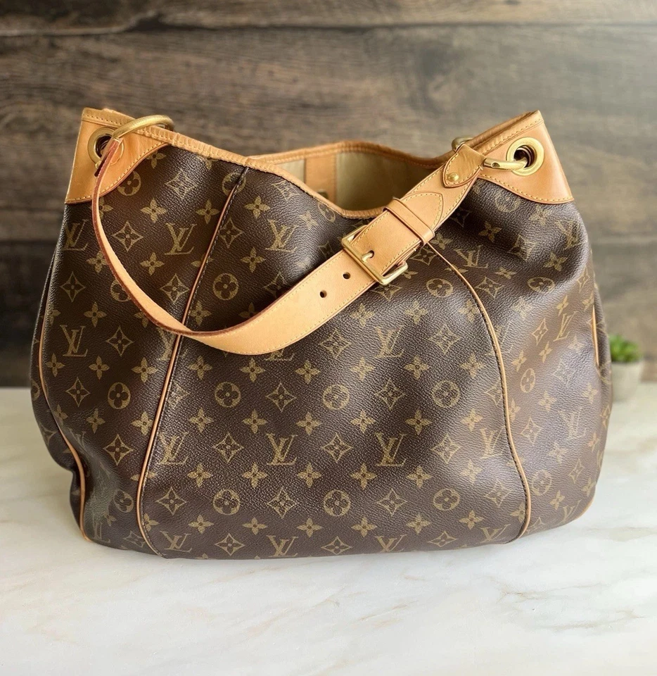 Authentic Louis Vuitton Galliera GM Monogram Canvas Shoulder Handbag USA SELLER - Image 2 of 4